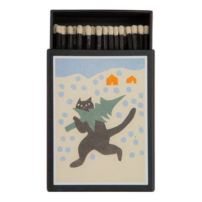 Christmas Tree Cat | Keepsake Matchbox