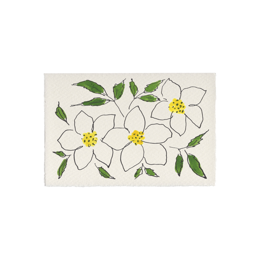Hellebores Flower Card: 0