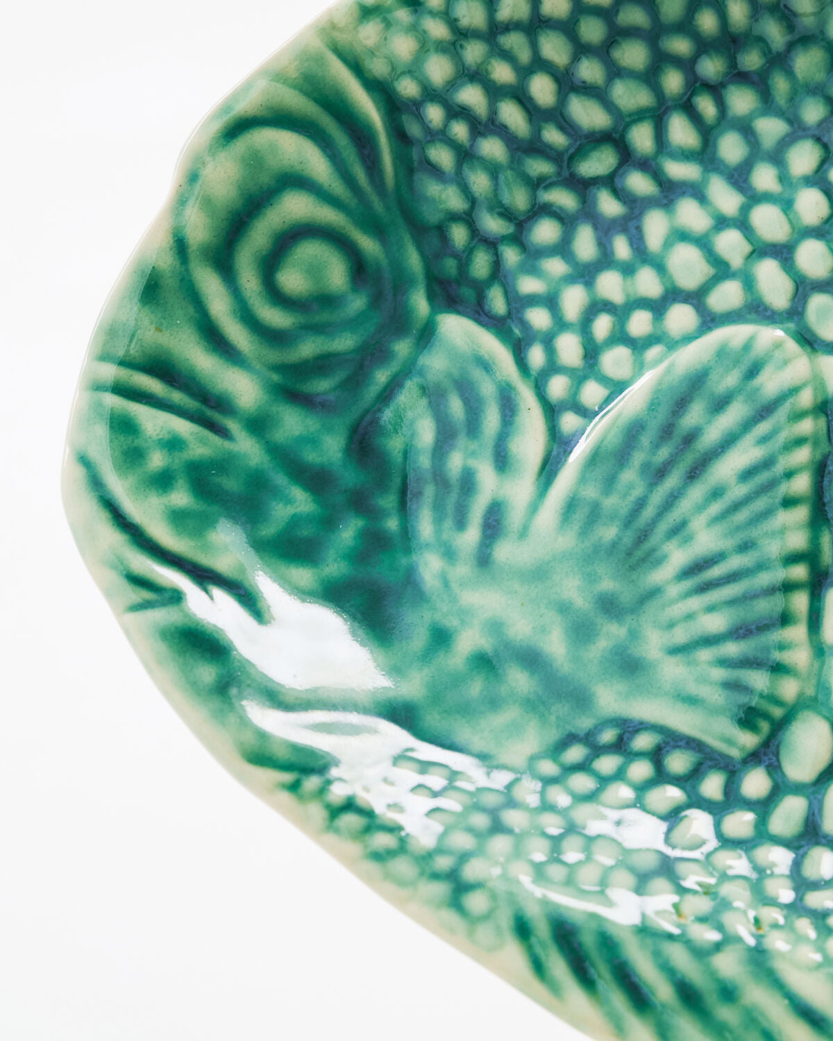 Fish Serving dish / Green