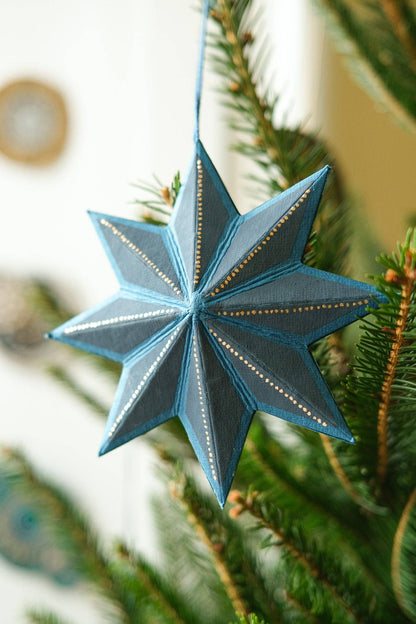 Midnight Star Screen-Printed Board Decoration