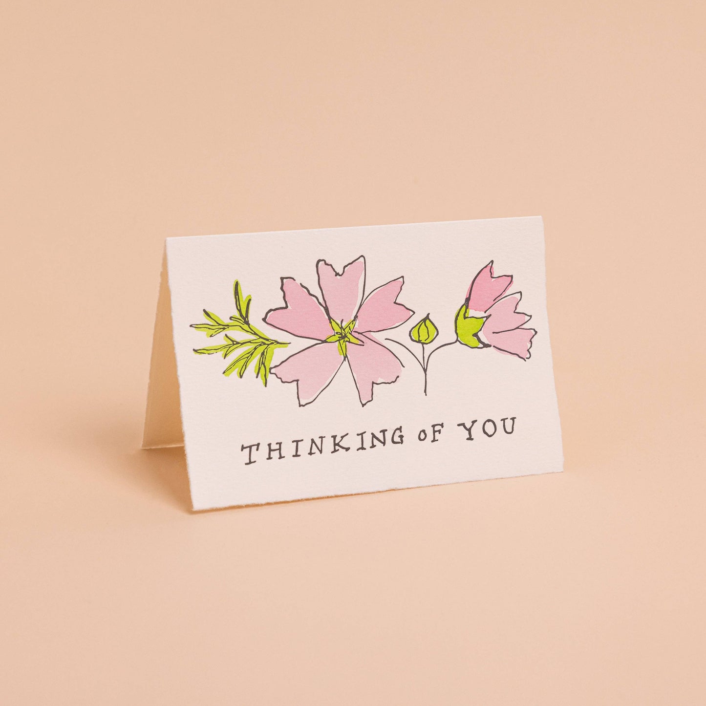 Thinking of You (Mallow) Sympathy Card