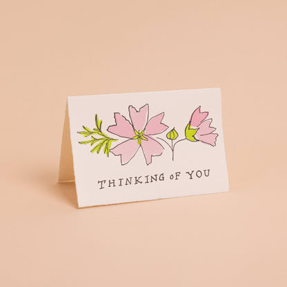 Thinking of You (Mallow) Sympathy Card