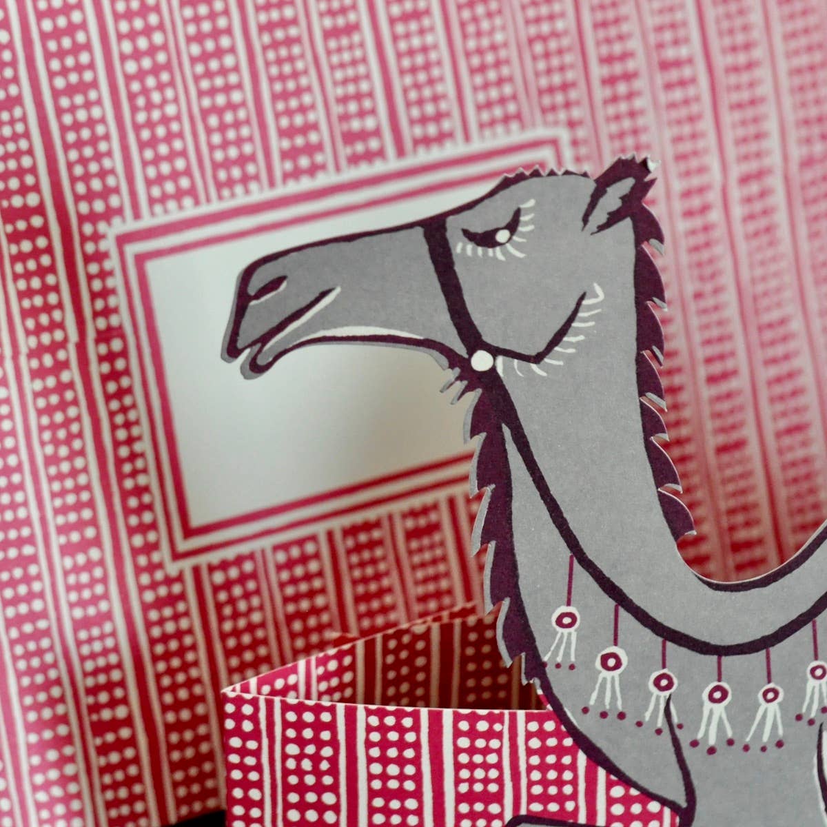 Giant Mantelpiece Menagerie Card: The Camel