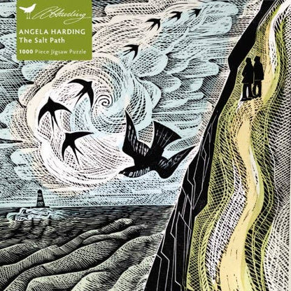 Adult Sustainable Jigsaw Puzzle Angela Harding / Cornish Path /1000 / Piece Jigsaw Puzzles