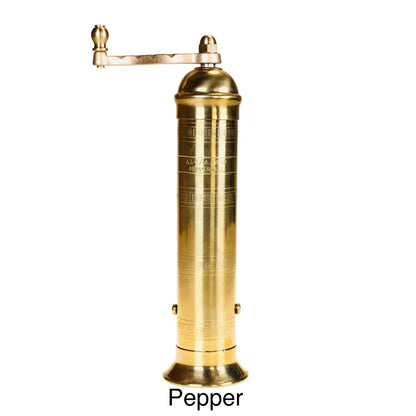 Alexander Handcrafted Brass Pepper Mill