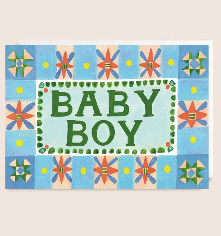 New Baby Card | Baby Boy