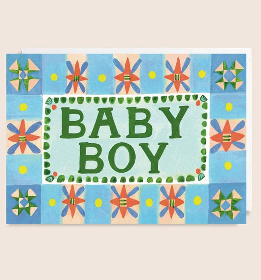 New Baby Card | Baby Boy