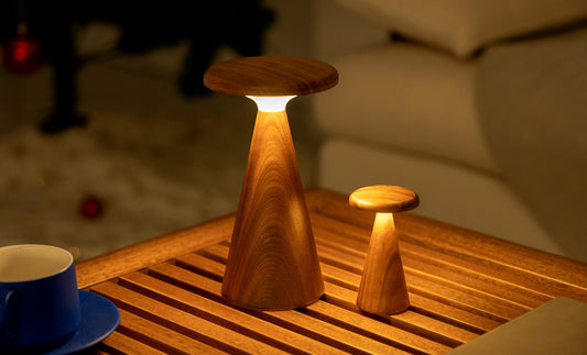 Sylva Table Lamp - Mini - White Ash