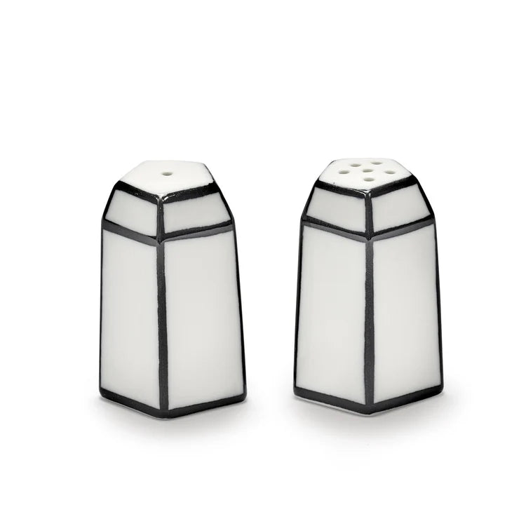 Pepper + Salt Set / 2 White/Black