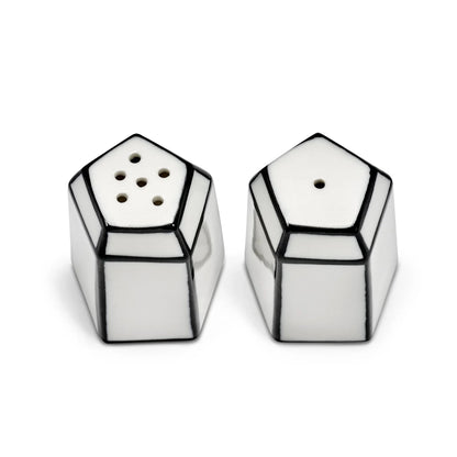 Pepper + Salt Set / 2 White/Black