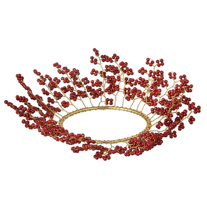 Beaded Candle Ring / Niva Ruby