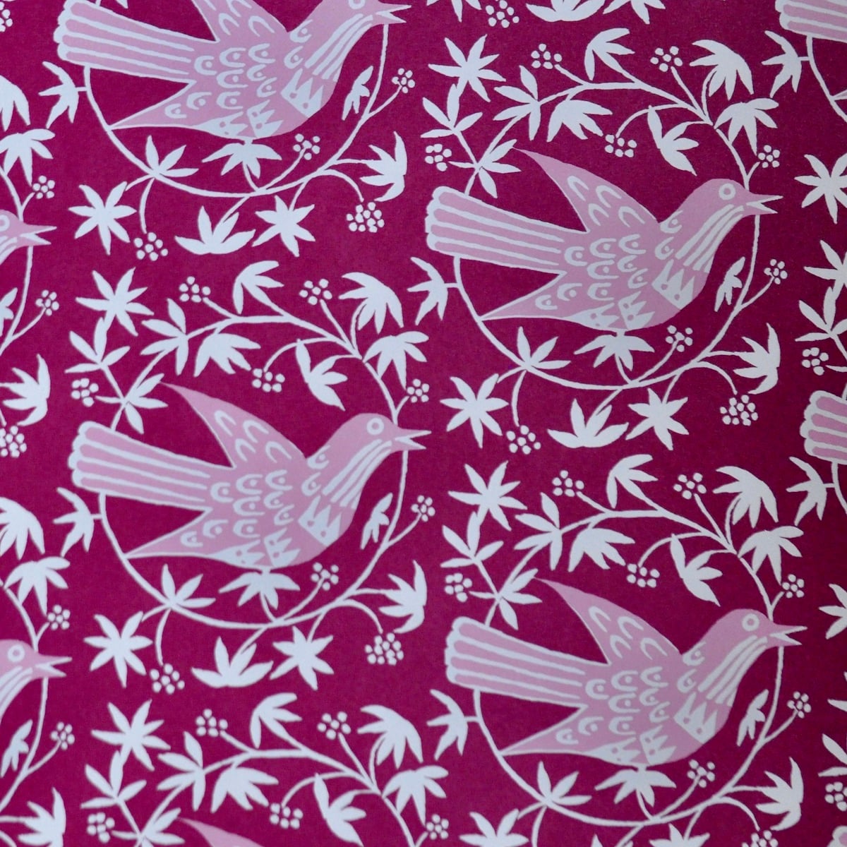Cambridge Imprint Patterned Paper Songbird Bramble