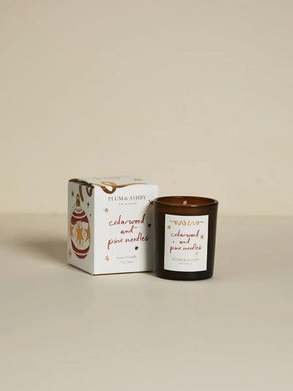 Plum & Ashby Cedarwood & Pine Needles Votive Candle 75g