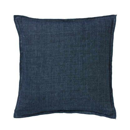 Bungalow Linen Cushion 50x50cm - Midnight