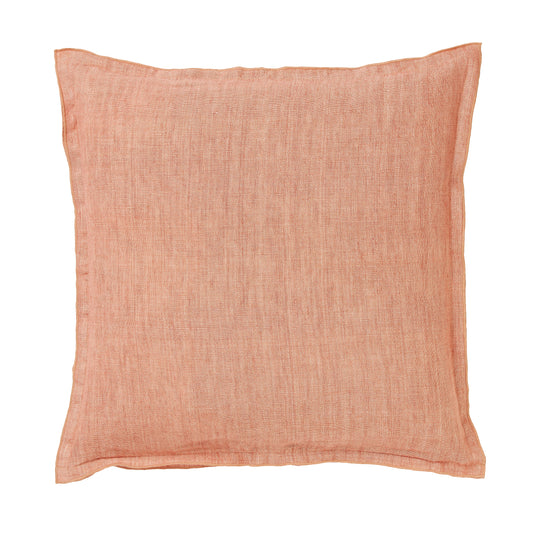 Linen Cushion - Melon