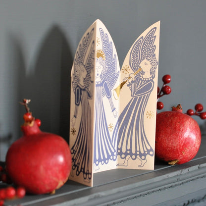 Cambridge Imprint Extra Special Choir of Angels Triptych Card
