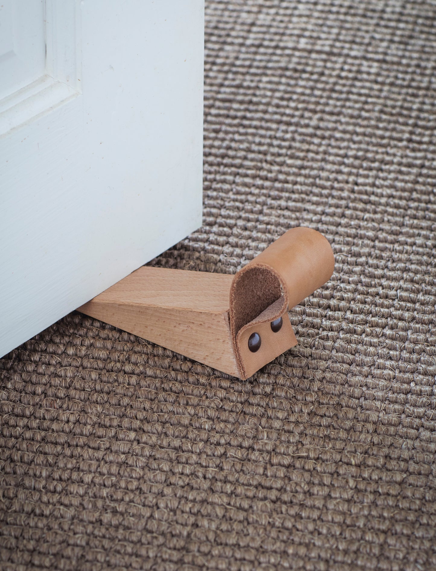 Kelston Door Wedge with Leather Strap