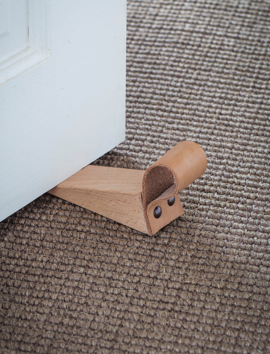 Kelston Door Wedge with Leather Strap