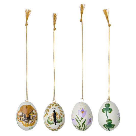 Papier Mâché Eggs 5cm Anila Shell - Various Designs