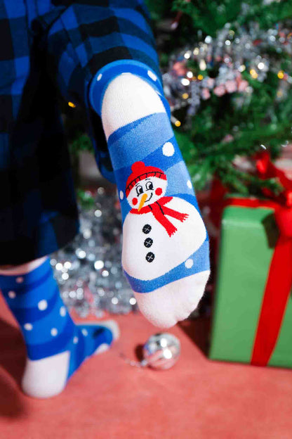 Christmas Snowman Socks - Adult