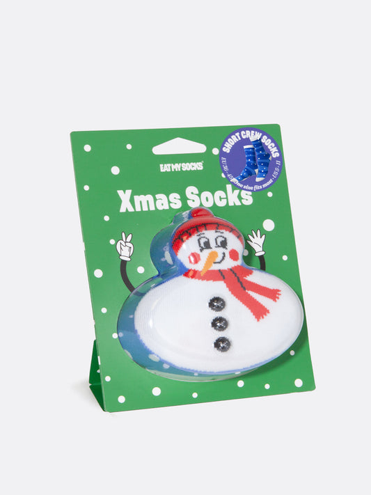 Christmas Snowman Socks - Adult