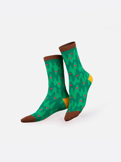 Christmas Tree Socks - Adult