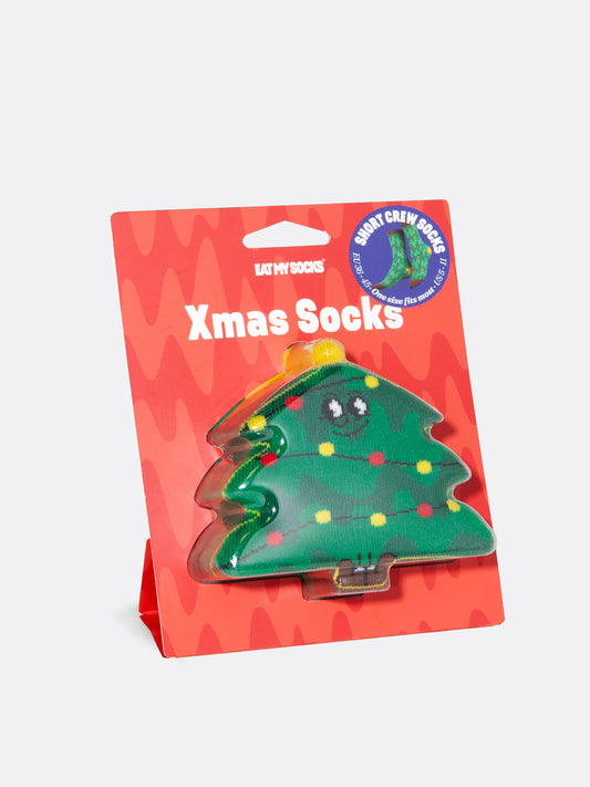 Christmas Tree Socks - Adult