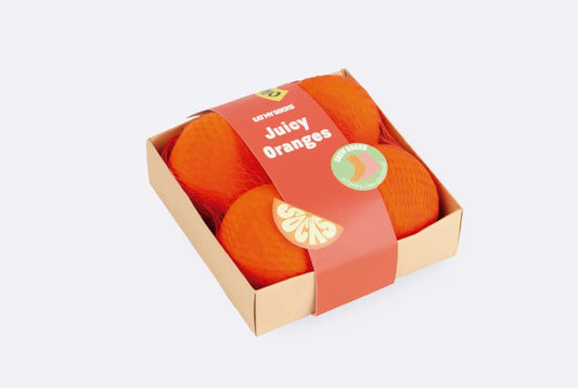 Juicy Orange Socks 2 Pairs  - Adult