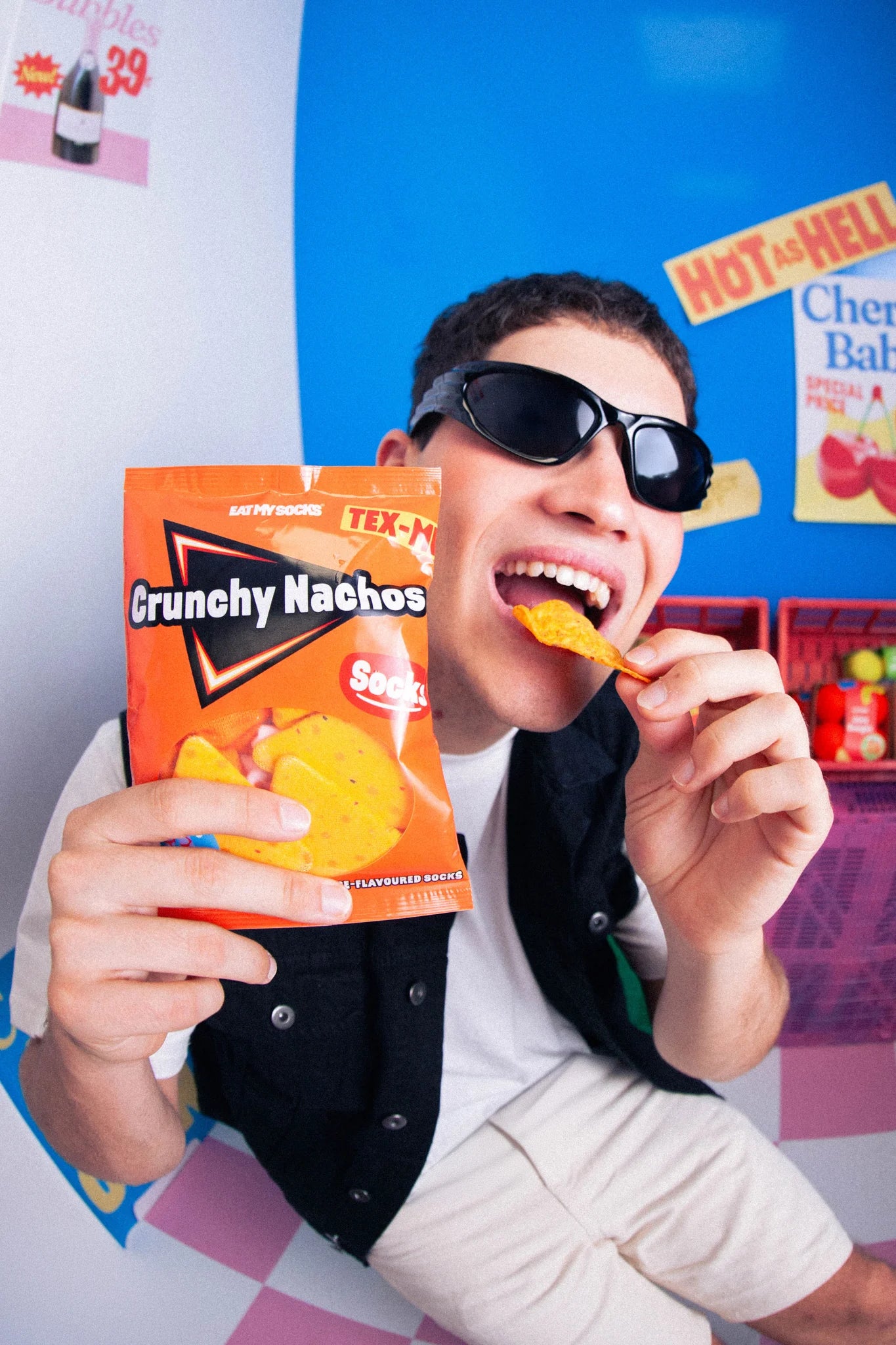 Crunchy Nacho Socks - Adult