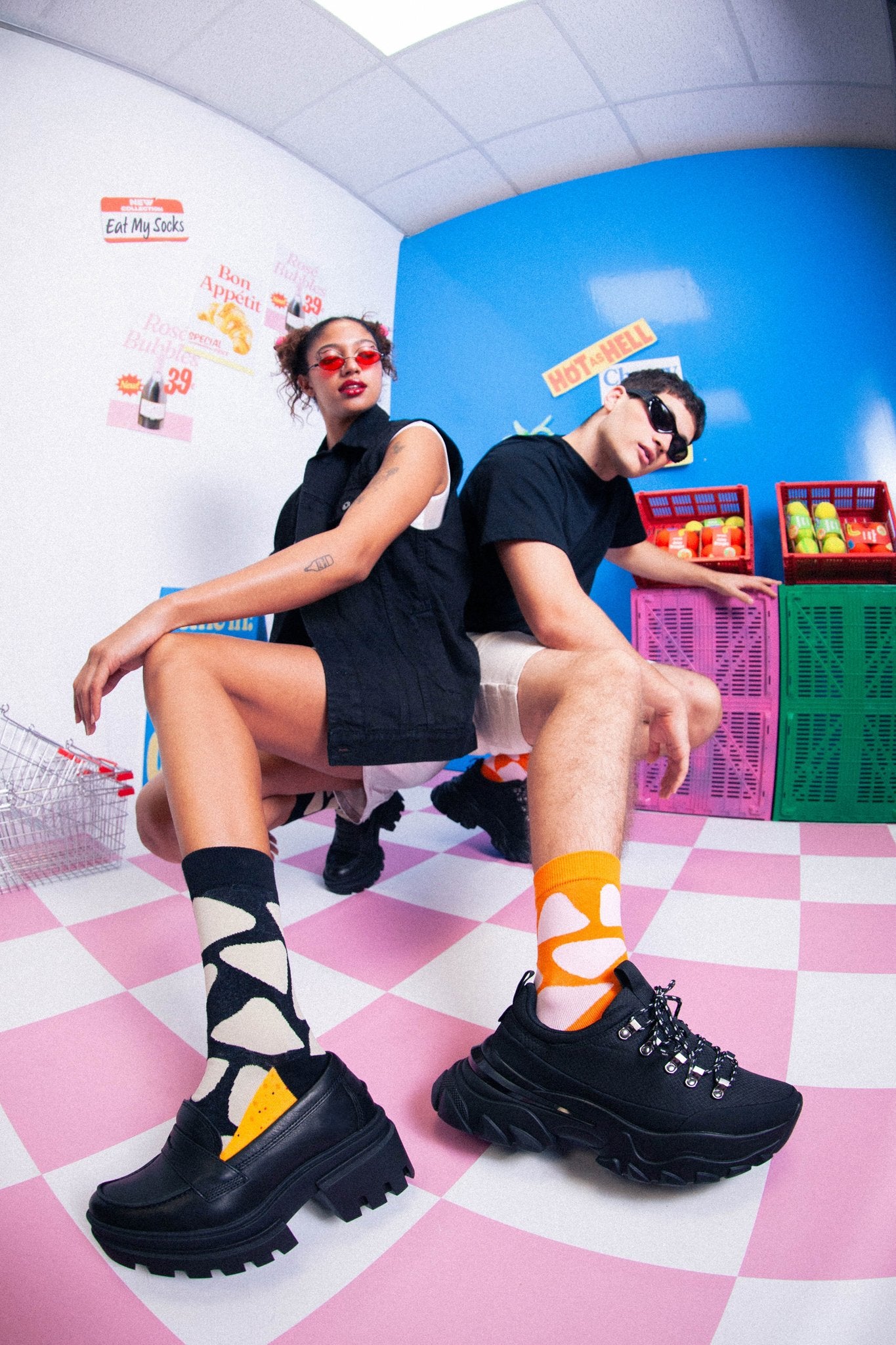 Crunchy Nacho Socks - Adult