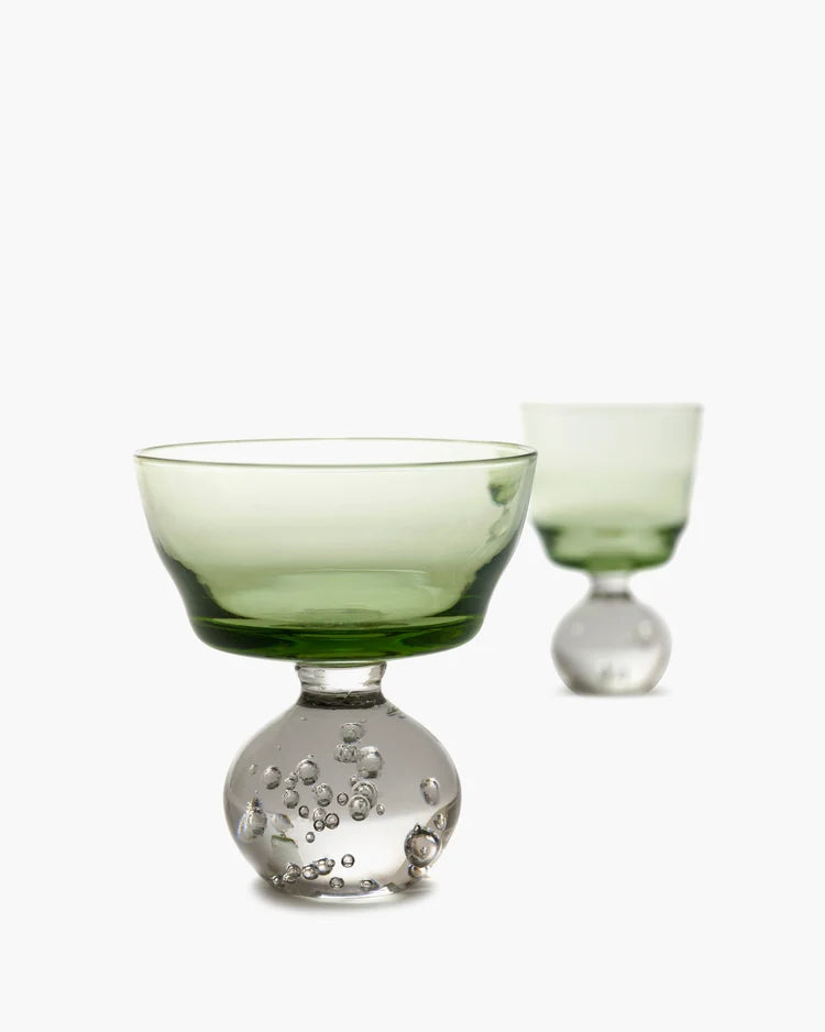 Setax Stem Glass Green Eternal Snow - Medium