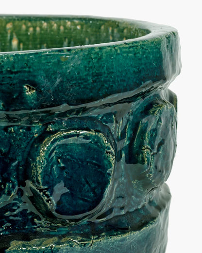 Serax Flower Pot Blue Green Look At Me - Large