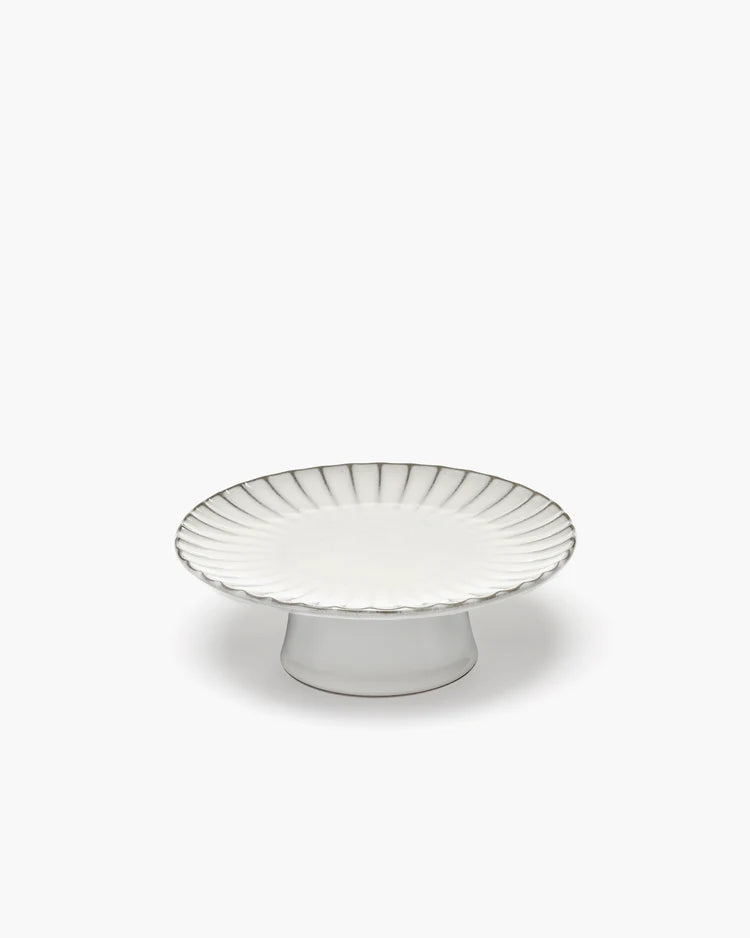 Serax Cake stand M White Inku