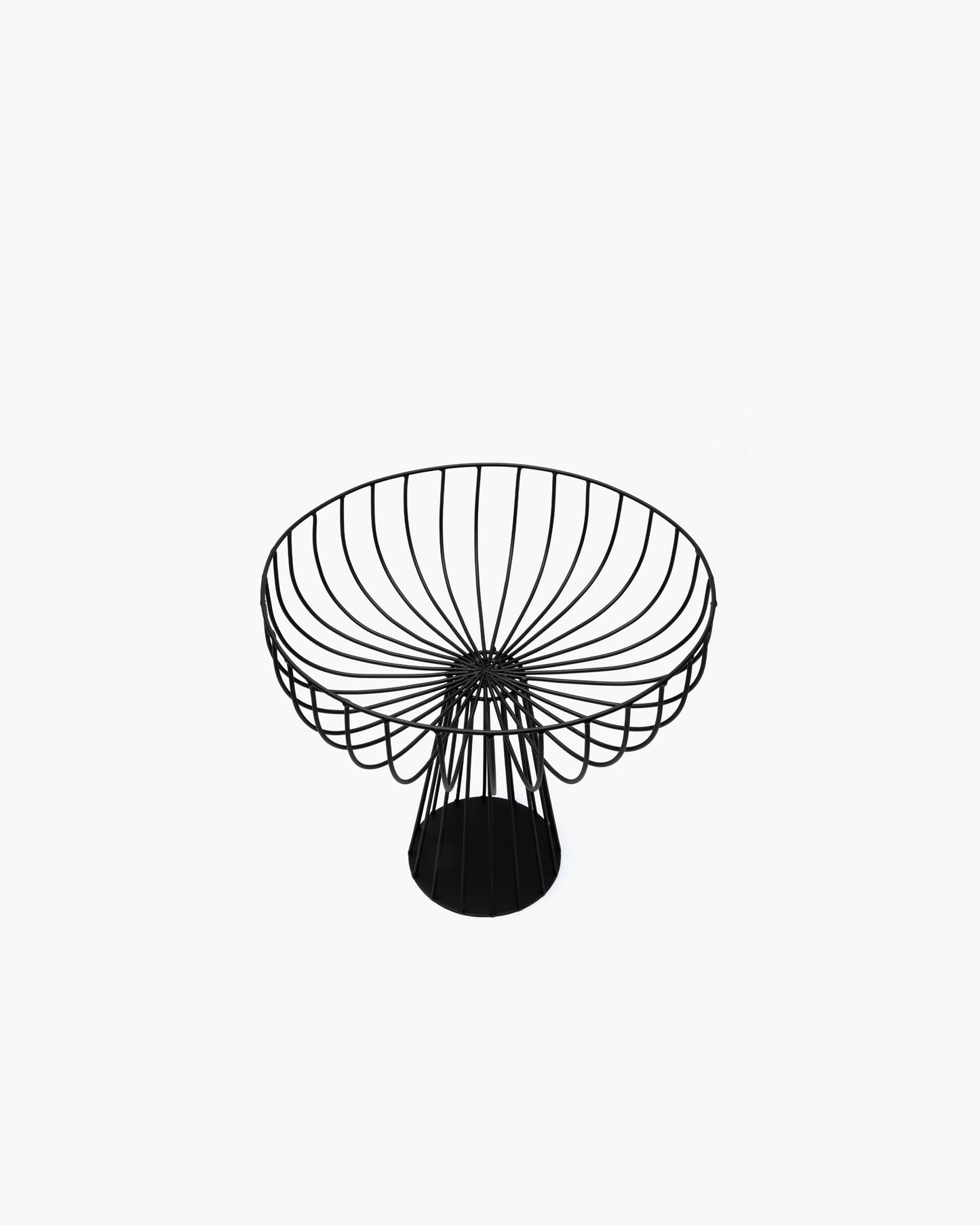 Serax Iron basket XL black Catu Metal Sculptures