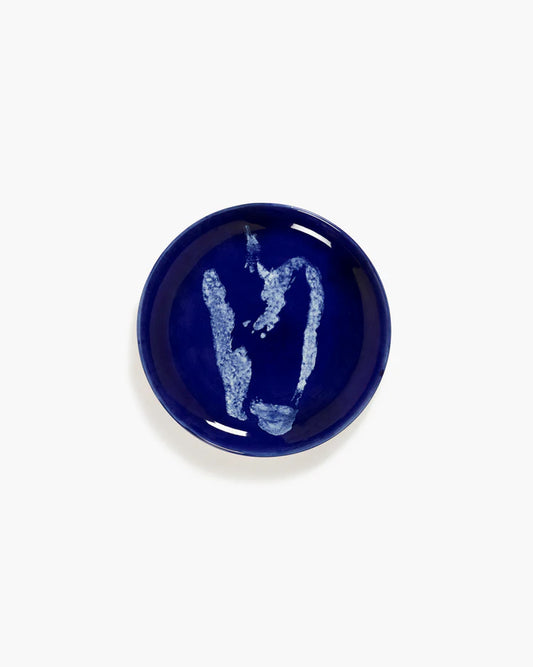 Serax Ottolenghi Breakfast Plate darkblue - White Pepper Feast