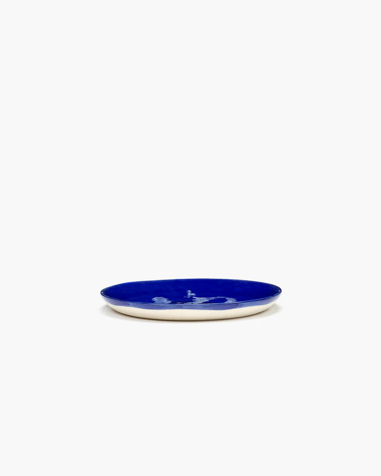 Serax Ottolenghi Breakfast Plate darkblue - White Pepper Feast
