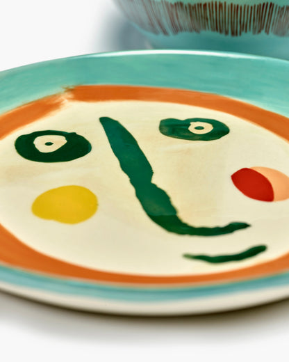 Ottolenghi Serving Plate with Face 2 Feast