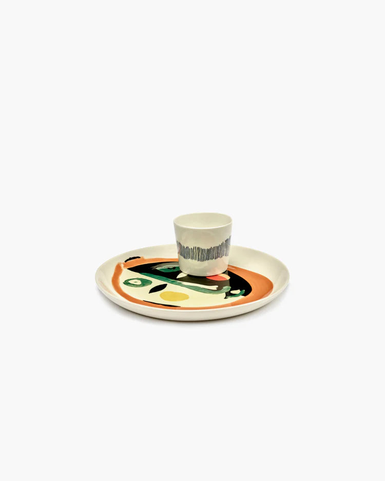 Serax Ottolenghi Starter Plate with Face