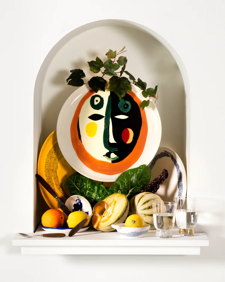 Serax Ottolenghi Starter Plate with Face