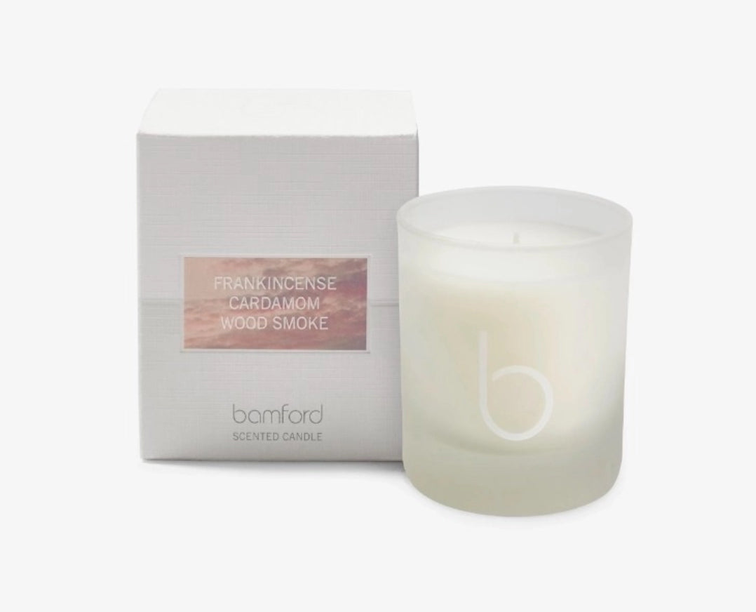 Bamford Frankincense Cardamom Wood Smoke Candle 140g