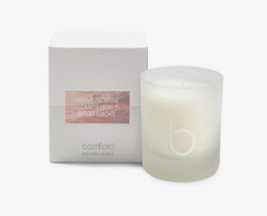 Bamford Frankincense Cardamom Wood Smoke Candle 140g