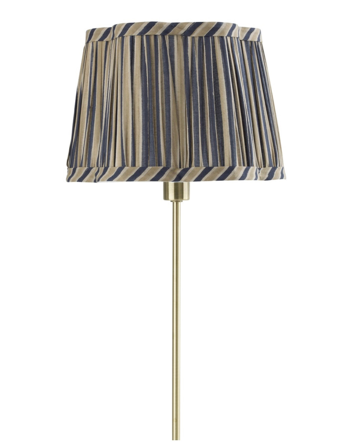 Lampshade Scallop /
Jaipur Stripe / Beige/
Blue / 35 cm