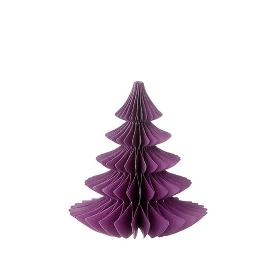 Honeycomb Tree Pine H16cm Plum