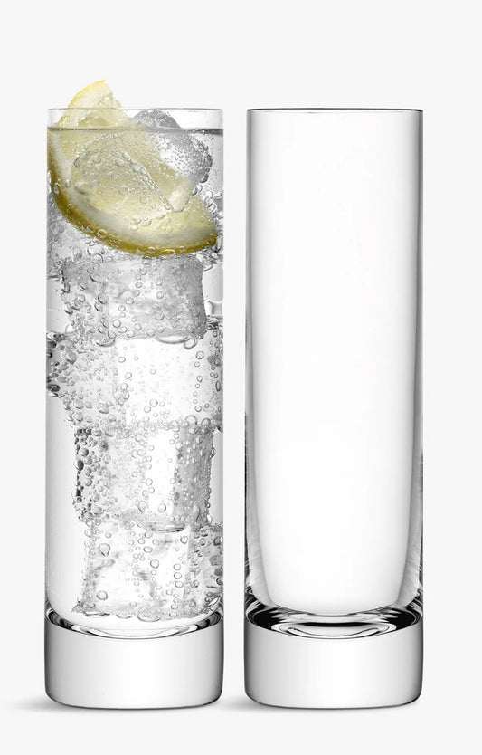 LSA Bar Long Drink Glass 250ml x2 Set