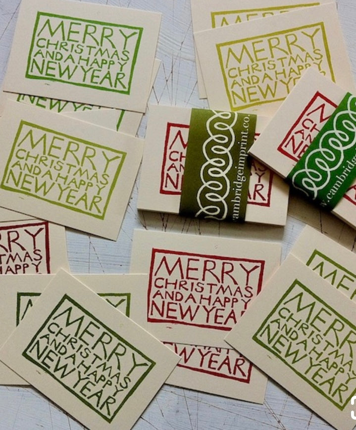 Cambridge Imprint Simple Gift Tag x30