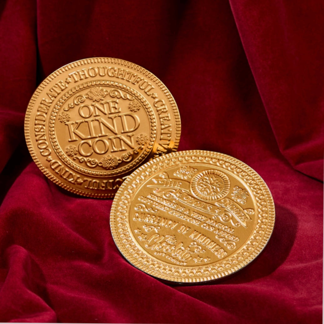 Giant Chocolate Kindness Coin