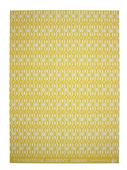 Cambridge Imprint Sheet Patterned Paper Persephone Mustard And Turquoise
