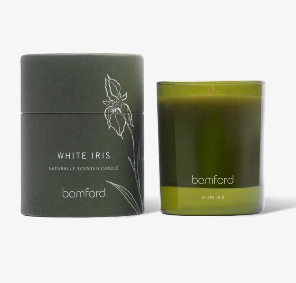 Bamford White Iris Candle 140g