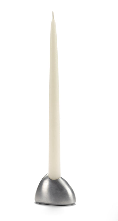 Serax Out of Lines Candle Holder Steel Grey H7.3