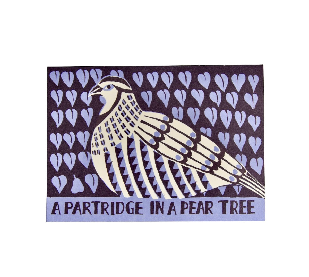 Cambridge Imprint Pack Of Ten Cards Partridge In A Pear Tree